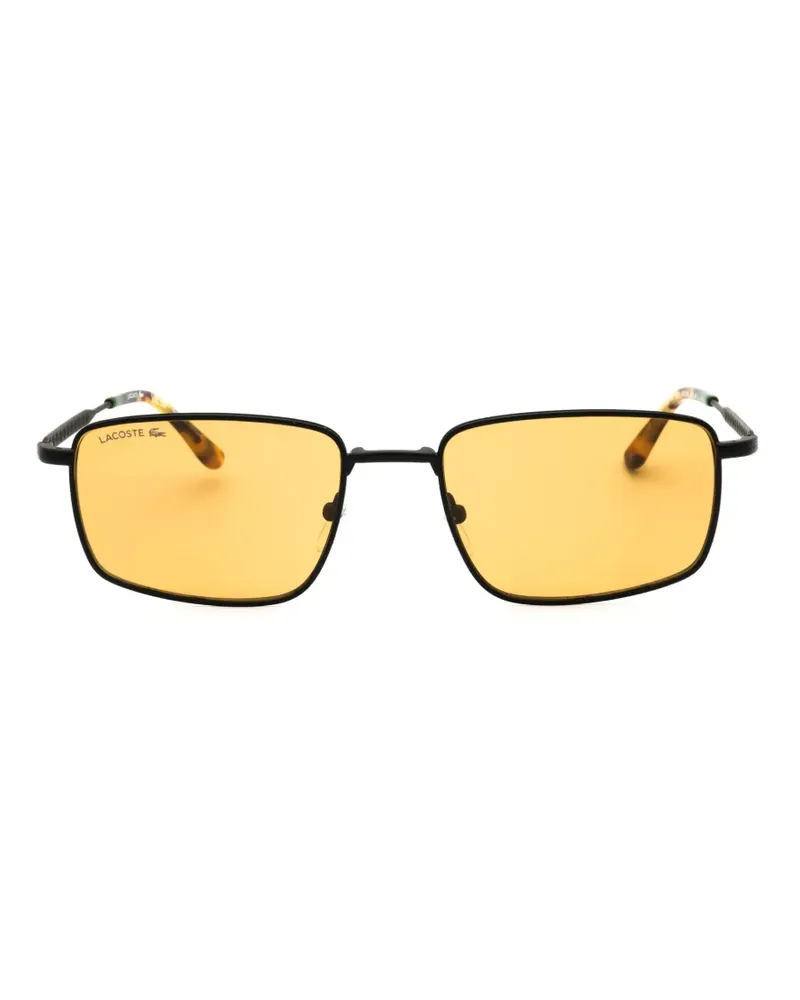 Lacoste rectangle-frame sunglasses - Schwarz Schwarz