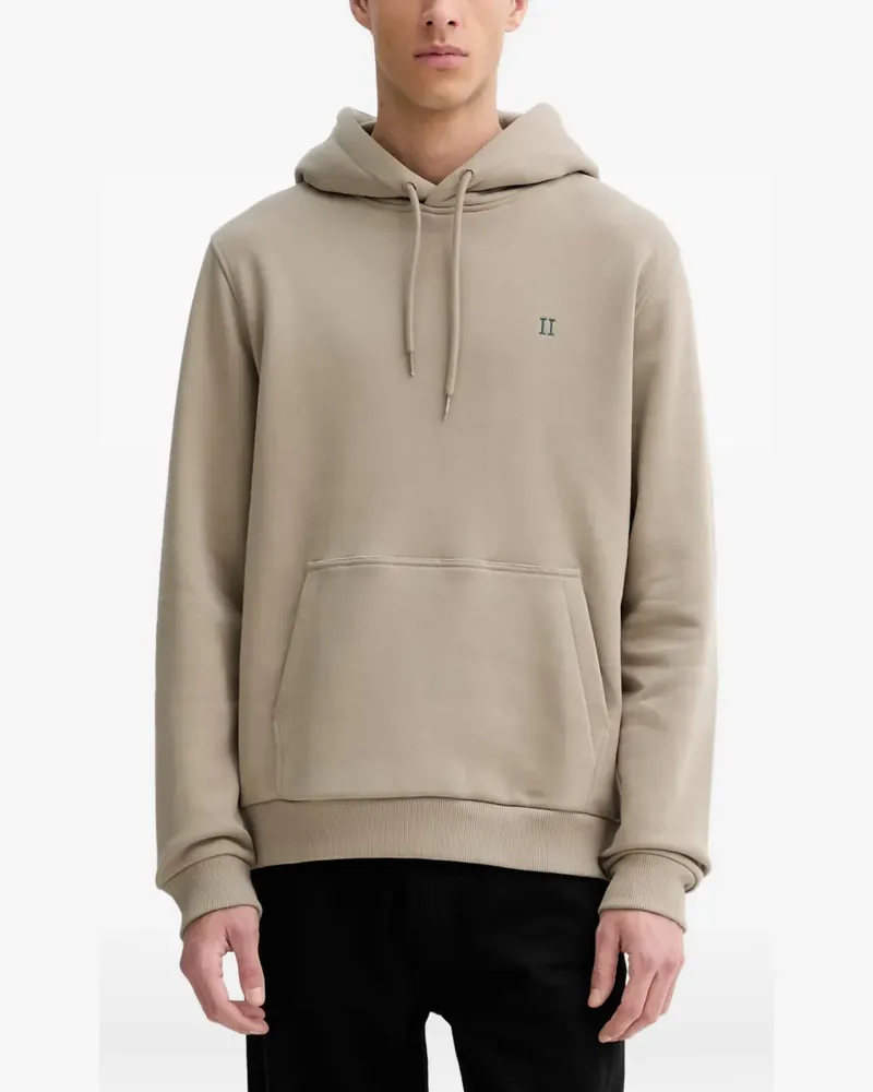 LES DEUX Norregaard Hoodie mit Logo - Nude Nude