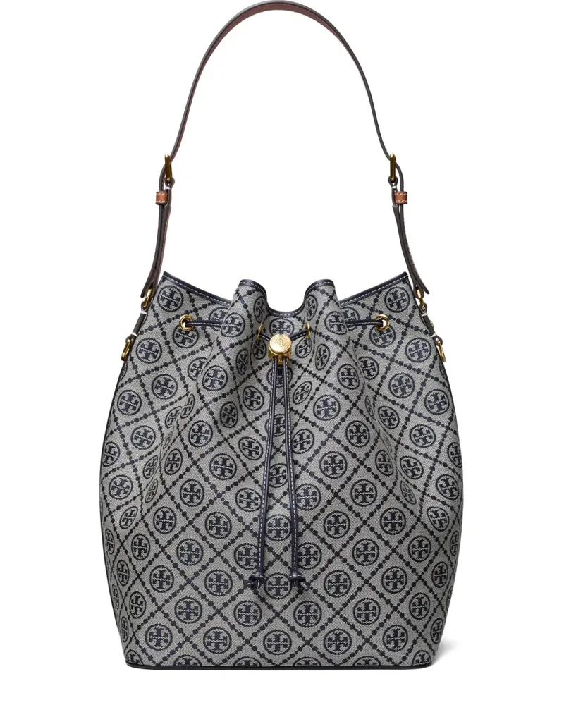 Tory Burch Beuteltasche mit T-Monogramm - Blau Blau