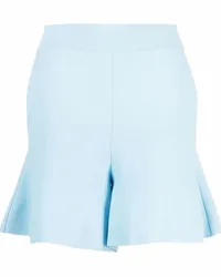 Stella McCartney Shorts mit ausgestelltem Saum Blau