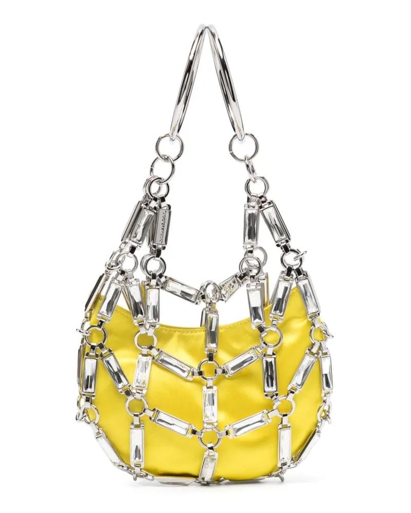 Dsquared2 Tasche mit Kristallen - Gelb Gelb
