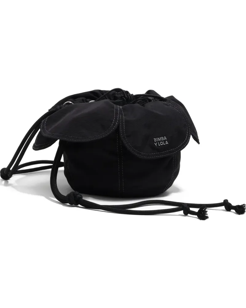 BIMBA Y LOLA drawstring mini bag - Schwarz Schwarz