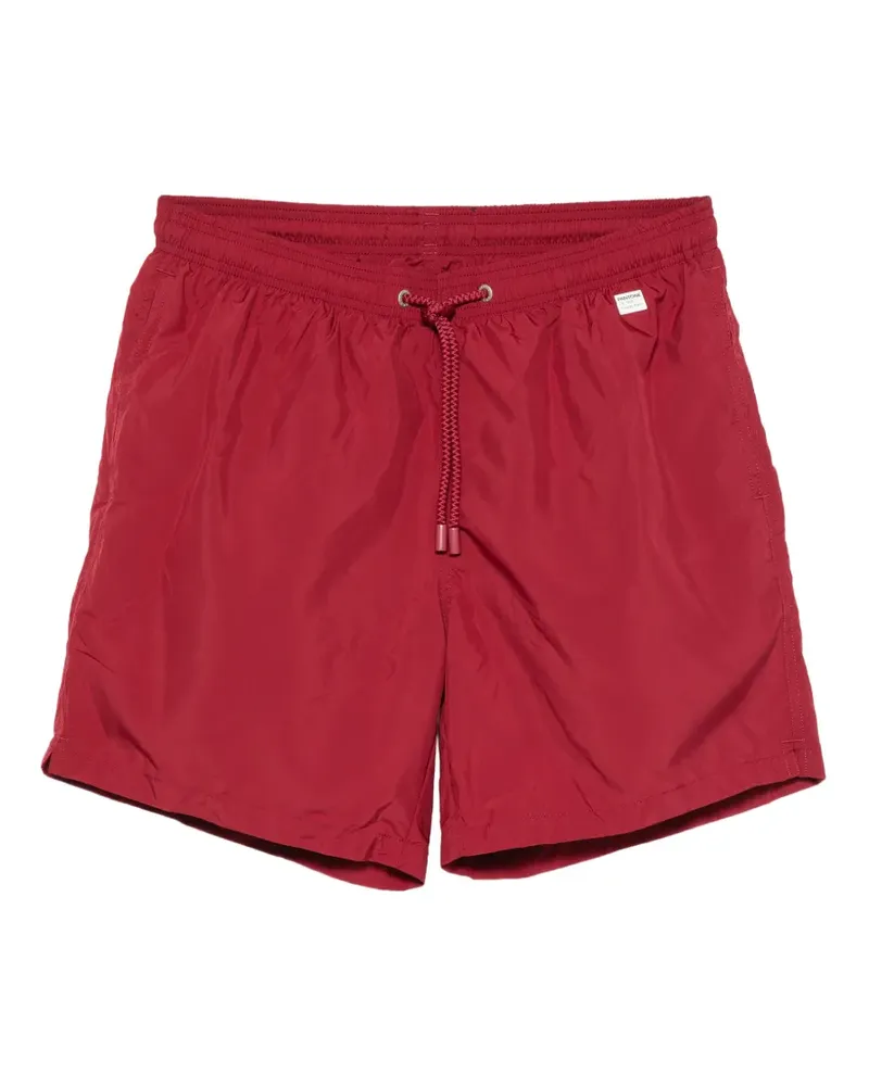 MC2 Saint Barth x Pantone Lighting drawstring swim shorts - Rot Rot
