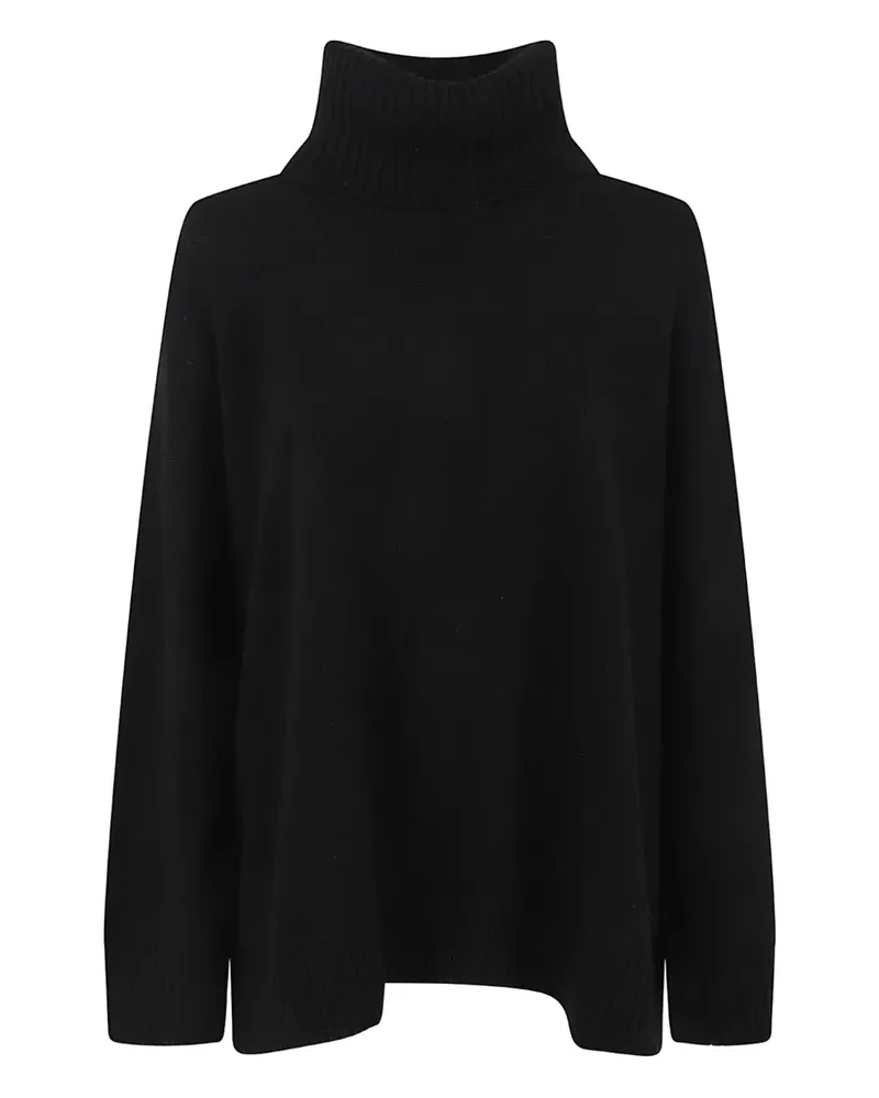 Alberta Ferretti Pullover mit Rollkragen - Schwarz Schwarz