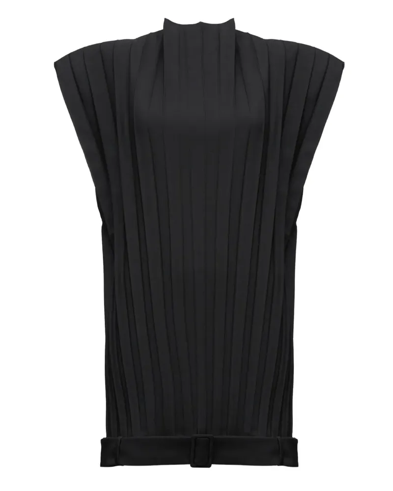 Maison Margiela Ärmelloses Minikleid - Schwarz Schwarz