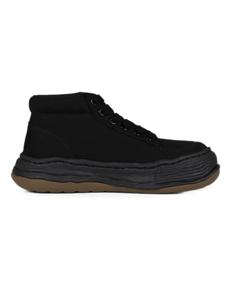 MIHARAYASUHIRO Oliver high-top sneakers - Schwarz Schwarz