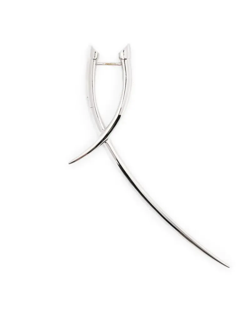 Shaun Leane Einzelner Sabre Statement Ohrring - Silber Silber