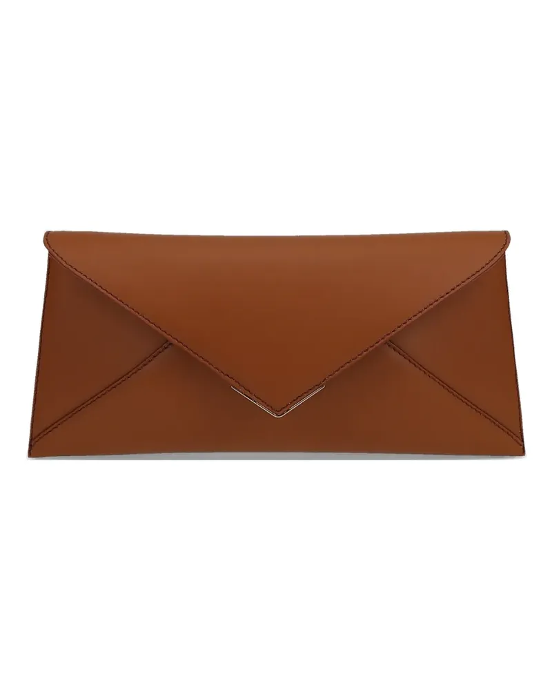 Tyler Ellis Lee Lineage clutch bag - Braun Braun