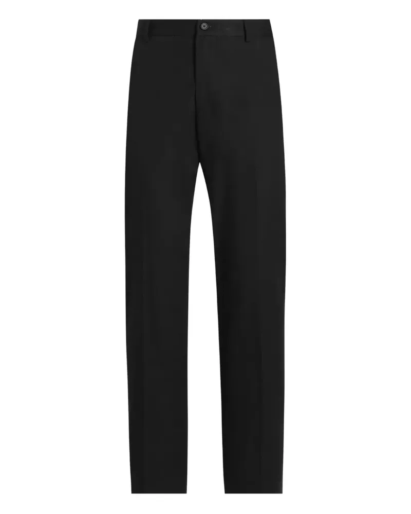 Dolce & Gabbana Geknöpfte Hose - Schwarz Schwarz