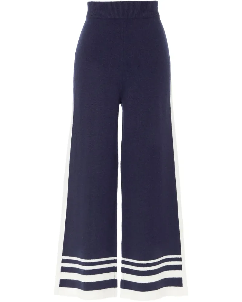 Temperley London Bretton Hose - Blau Blau
