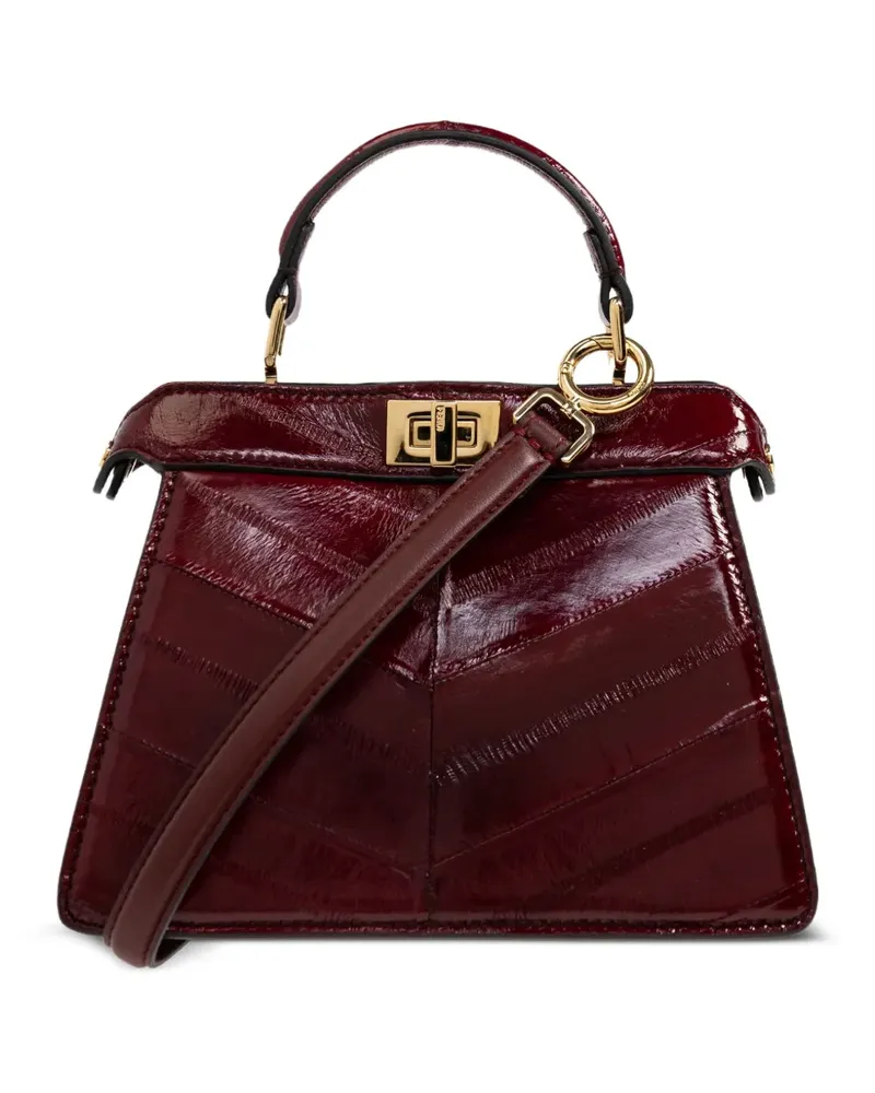 Fendi Peekaboo ISeeU Petite Tote Bag - Rot Rot