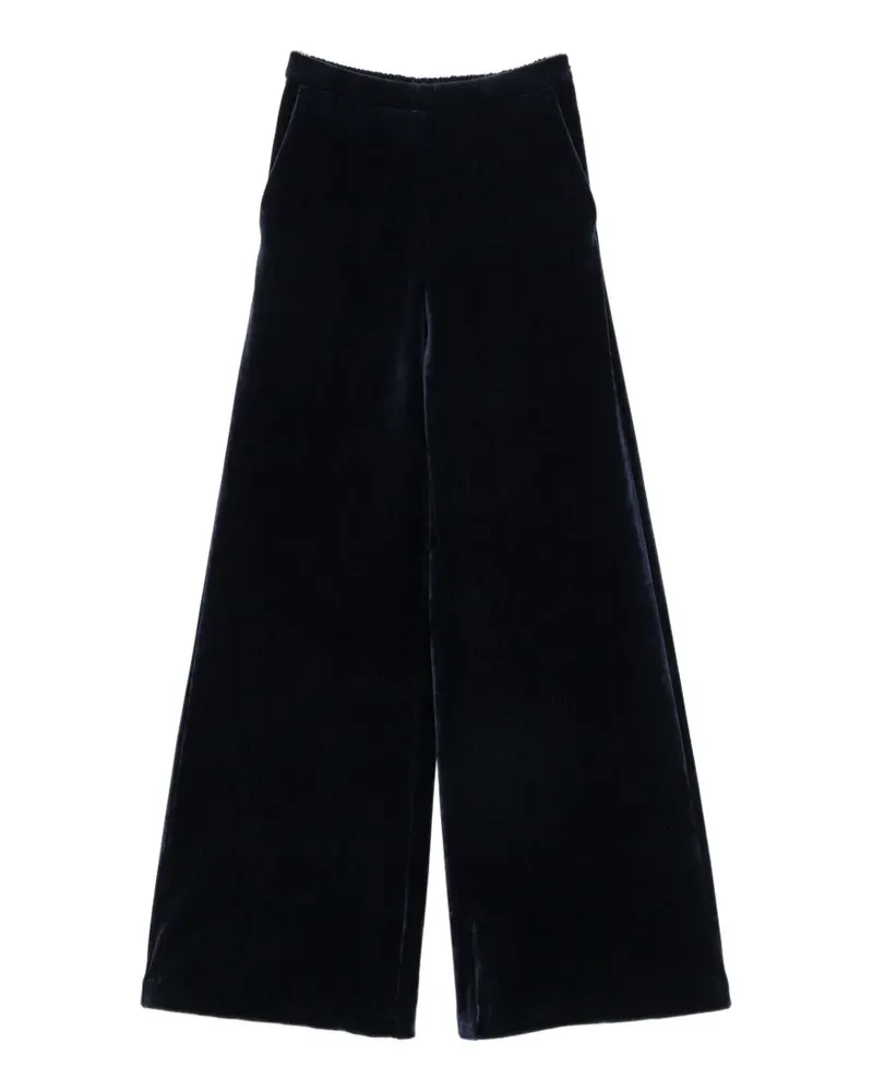 forte_forte Hose mit weitem Bein - Blau Blau