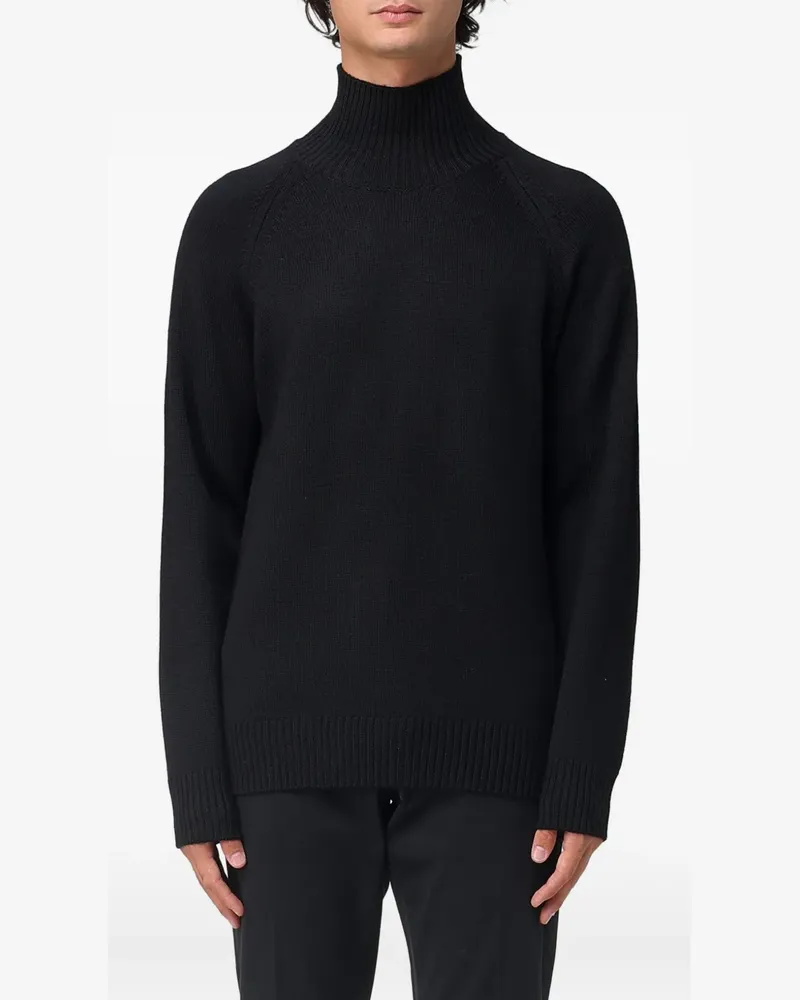 Paolo Pecora Milano turtleneck sweater - Schwarz Schwarz