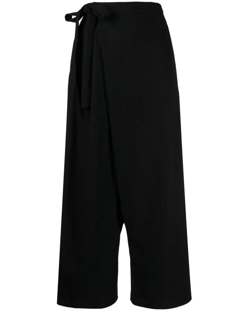 forme d'expression Hose mit tiefem Schritt - Schwarz Schwarz