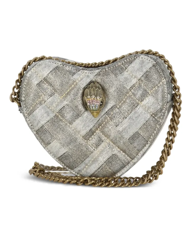 Kurt Geiger Mini Tasche mit Steppung - Grau Grau