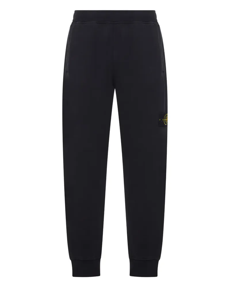 Stone Island Jogginghose mit Kompass-Logo - Schwarz Schwarz