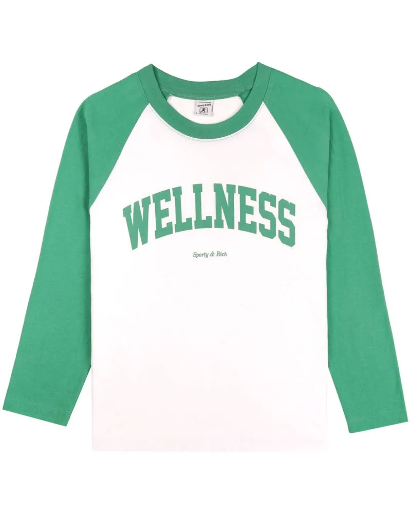 SPORTY & RICH Wellness Ivy T-Shirt Weiß