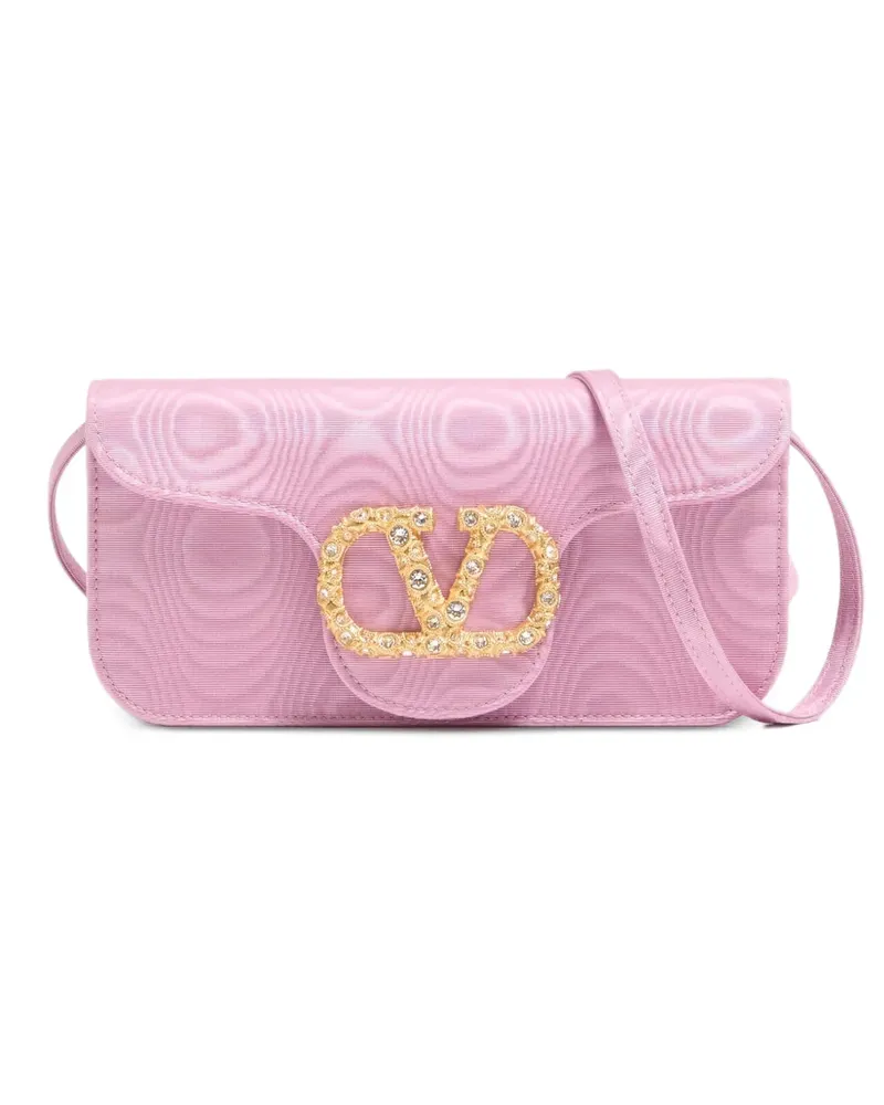 Valentino Garavani Locò Clutch - Rosa Rosa
