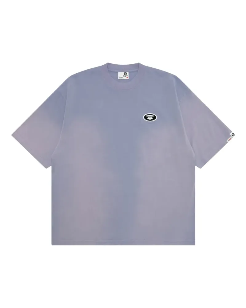 BAPE AAPEUNVS graphic-print cotton T-shirt - Violett Violett