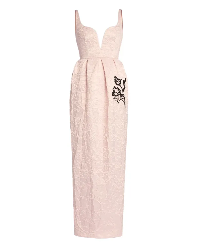 Erdem Festliches Kleid mit Stickerei - Rosa Rosa