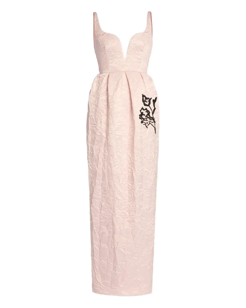 Erdem Festliches Kleid mit Stickerei - Rosa Rosa