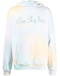 Blue Sky Inn Hoodie mit Logo-Stickerei Blau