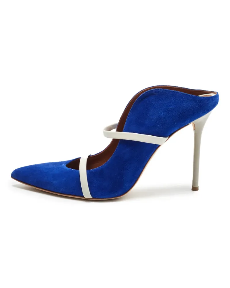 Malone Souliers Spitze Maureen Mules - Blau Blau