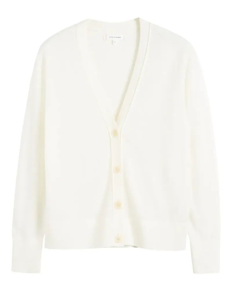 Chinti & Parker Cardigan mit V-Ausschnitt - Nude Nude