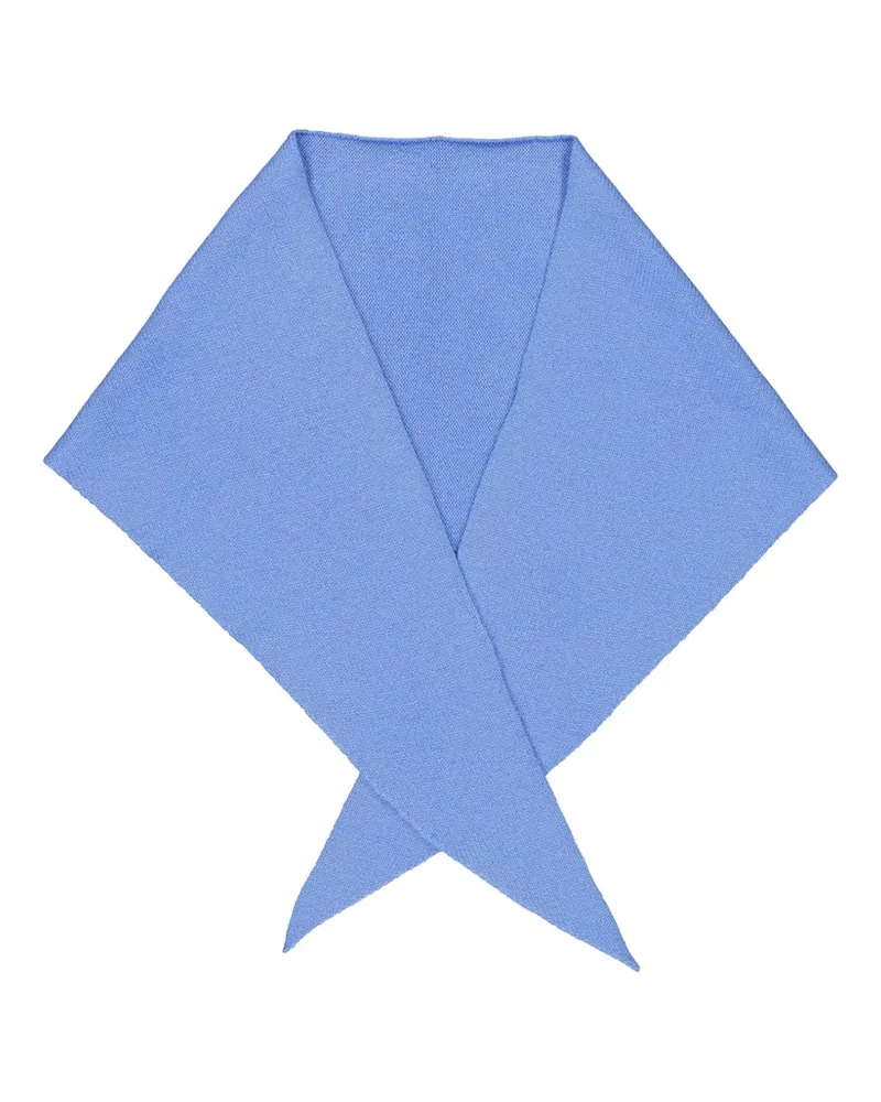 Lisa Yang Florianne triangle scarf - Blau Blau