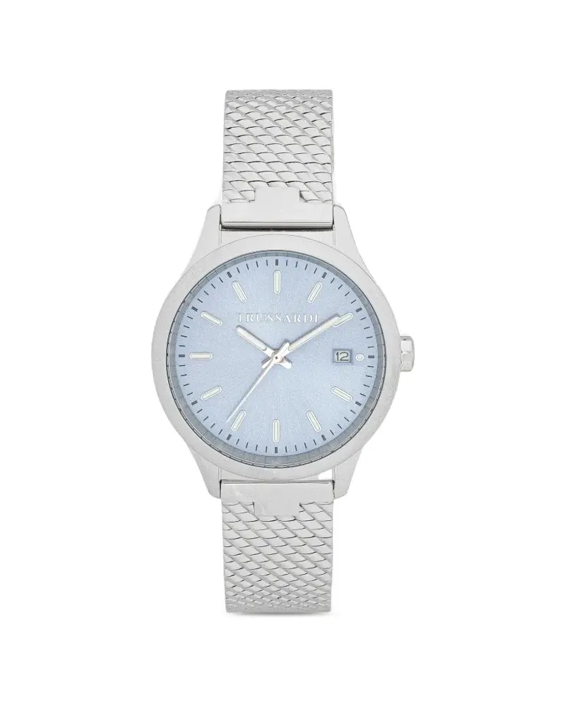 Trussardi Mesh-Kette 36mm - Grau Grau