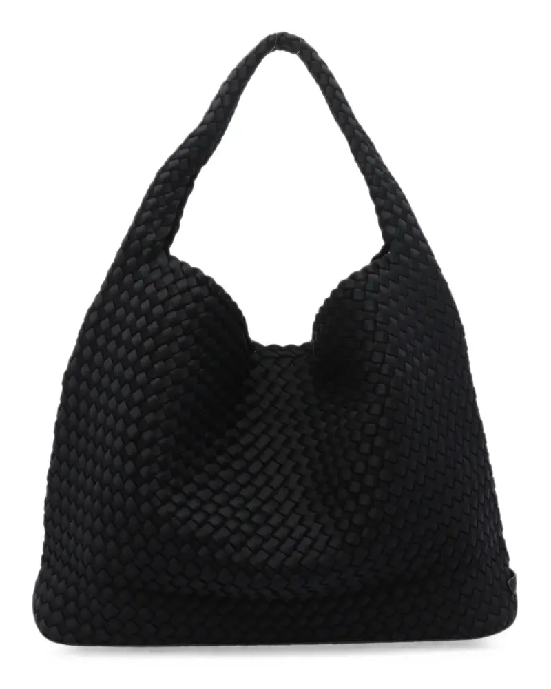 EN AVANT Gewebter Venezia Tote Bag - Schwarz Schwarz