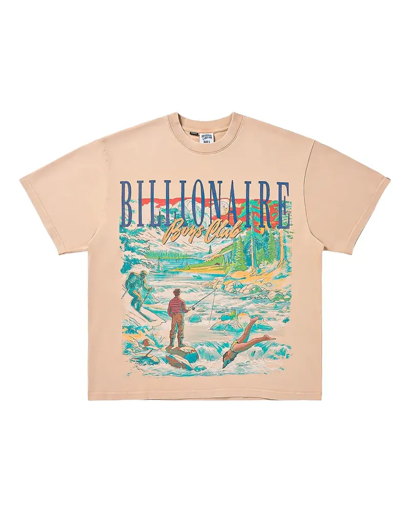Billionaire Boys Club Great Outdoors T-Shirt - Braun Braun