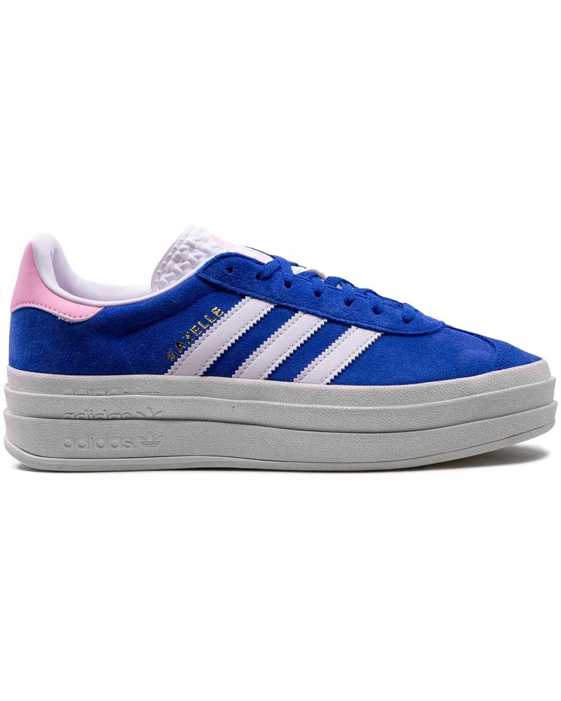 adidas Gazelle Bold Plateau-Sneakers - Blau Blau