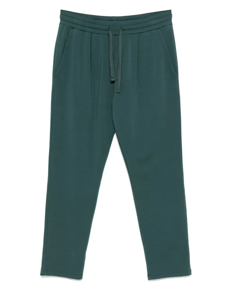 Juvia Straight-Leg-Hose mit Kordelzug - Grün Grün