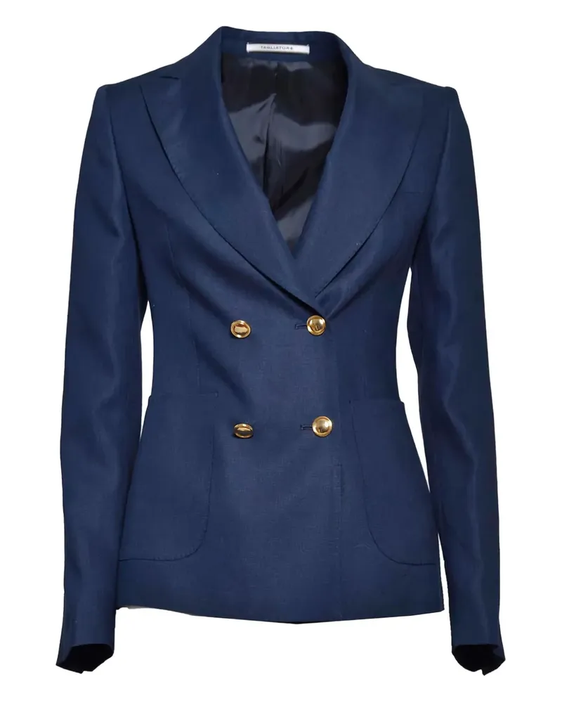 Tagliatore Doppelreihiges Sakko - Blau Blau