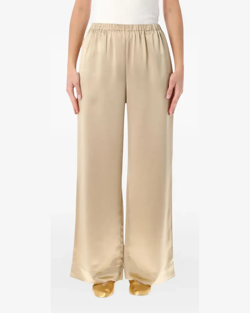 By Malene Birger Cabello Hose aus Satin - Nude Nude