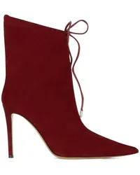 Alexandre Vauthier Stiefel mit spitzer Kappe 105mm Rot