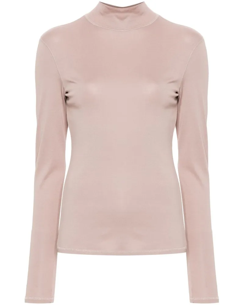 Christophe Lemaire Oberteil mit Stehkragen - Rosa Rosa