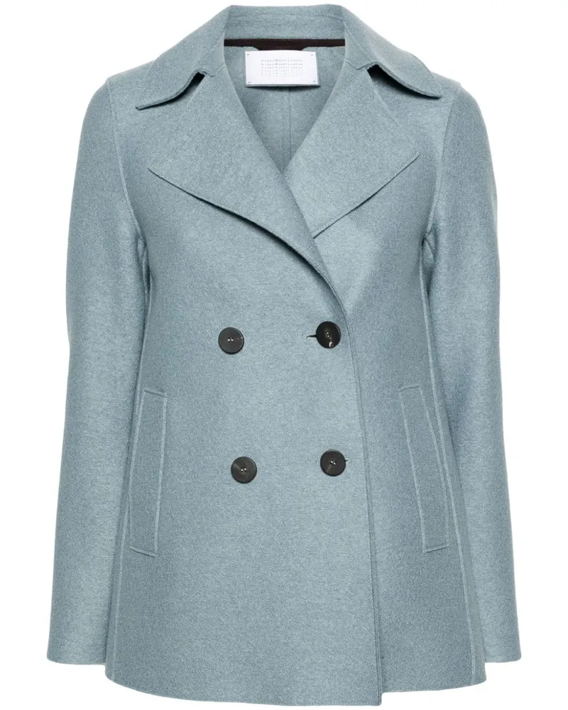 Harris Wharf London Doppelreihiger Blazer Blau