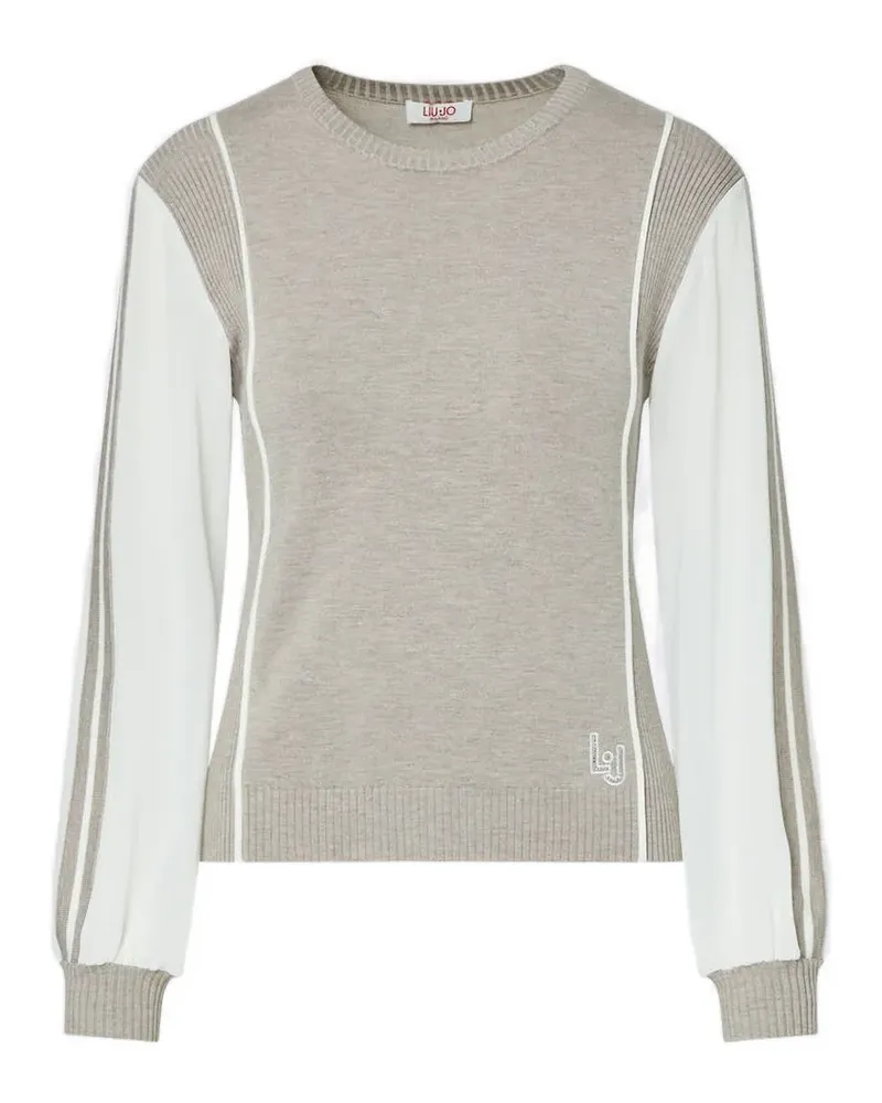 Liu Jo Pullover mit rundem Ausschnitt - Nude Nude