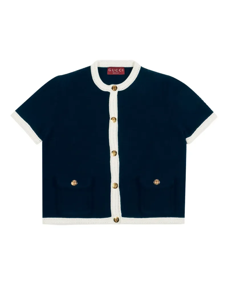 Gucci Geknöpfter Cardigan mit Taschen - Schwarz Schwarz