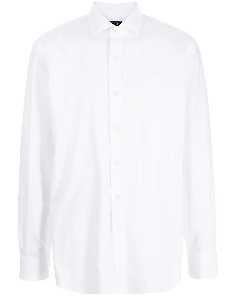 Ralph Lauren Hemd mit Polo Pony-Stickerei - Weiß Weiß
