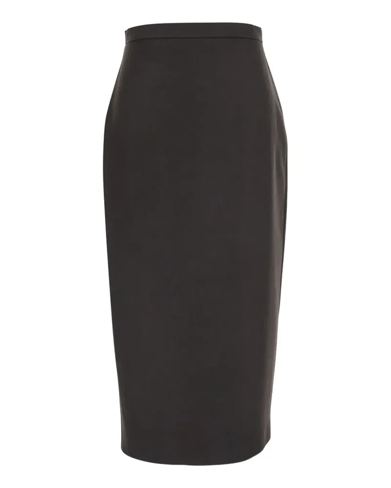 Max Mara high-waisted pencil midi skirt - Braun Braun