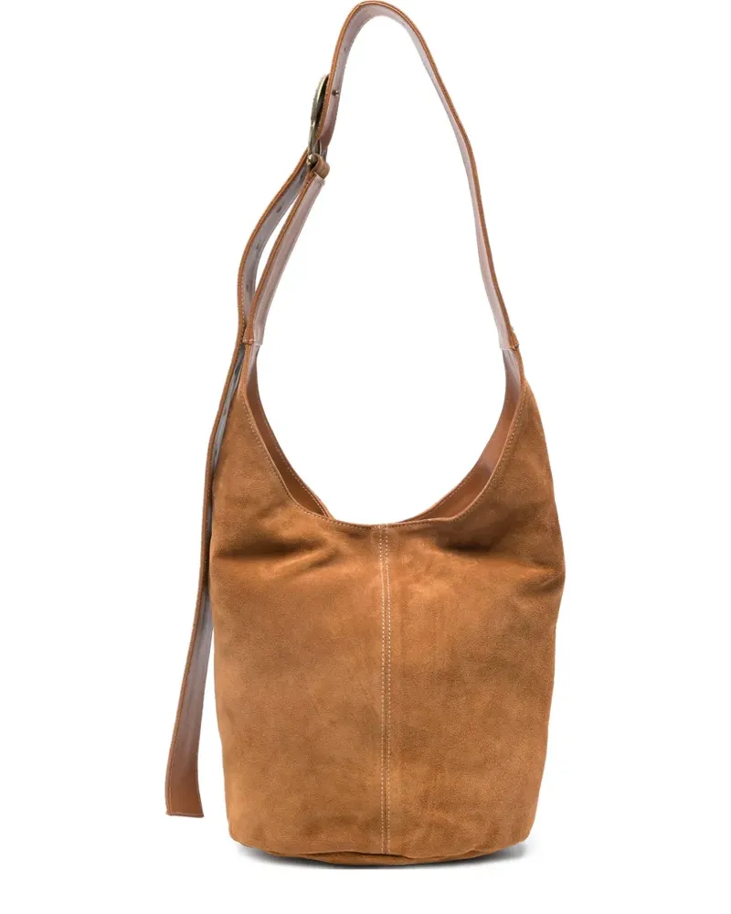 ba&sh Youyou Schultertasche - Braun Braun