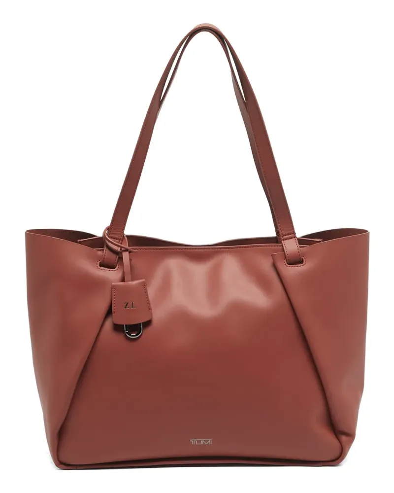 Tumi leather tote bag - Braun Braun