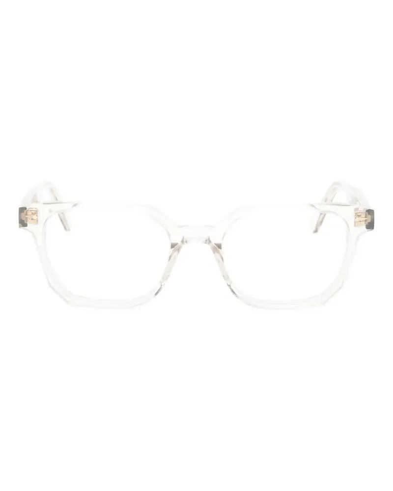 AHLEM Houdon Brille mit geometrischem Gestell - Nude Nude