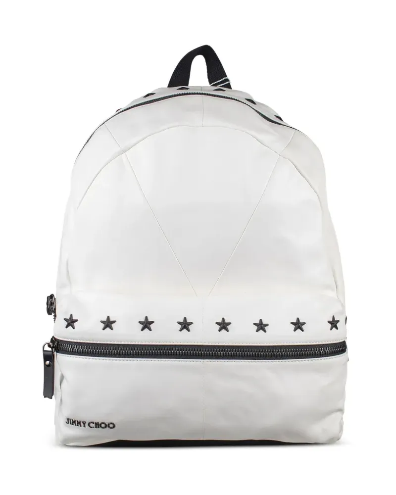 Jimmy Choo Stars Wilmer Rucksack - Weiß Weiß