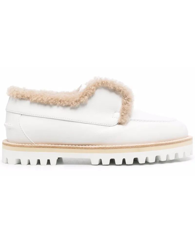 Le Silla Loafer mit klobiger Sohle - Weiß Weiß