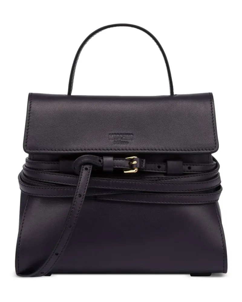 Moschino Tie Me Tote Bag - Violett Violett