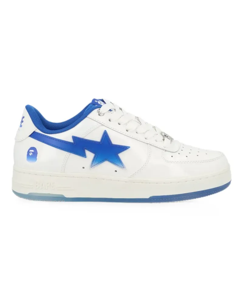 BAPE Sneakers aus Lackleder - Weiß Weiß